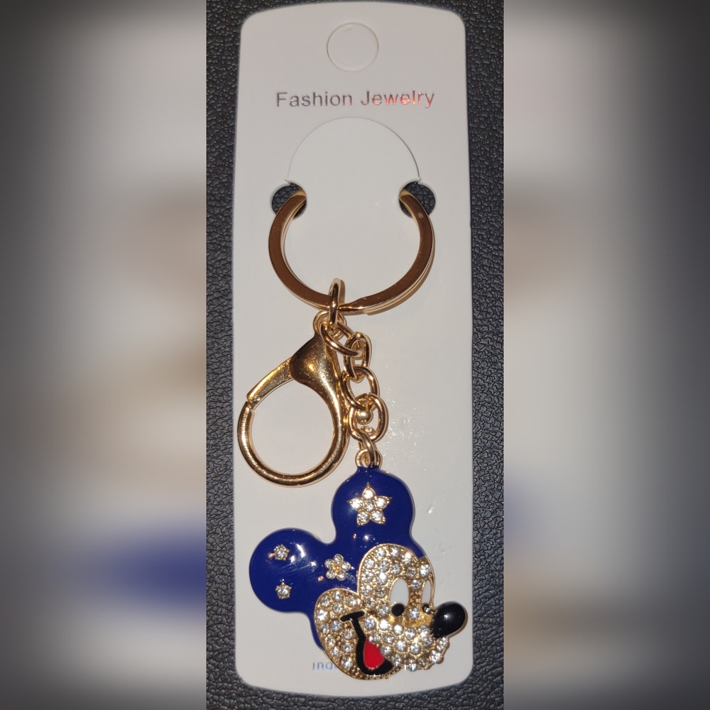 (Blue) Mickey Mouse Keychain/Bag Charm